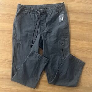 Eddie Bauer Women's Discovery Peak Ankle Pants Charcoal Grey Size 6 NWT